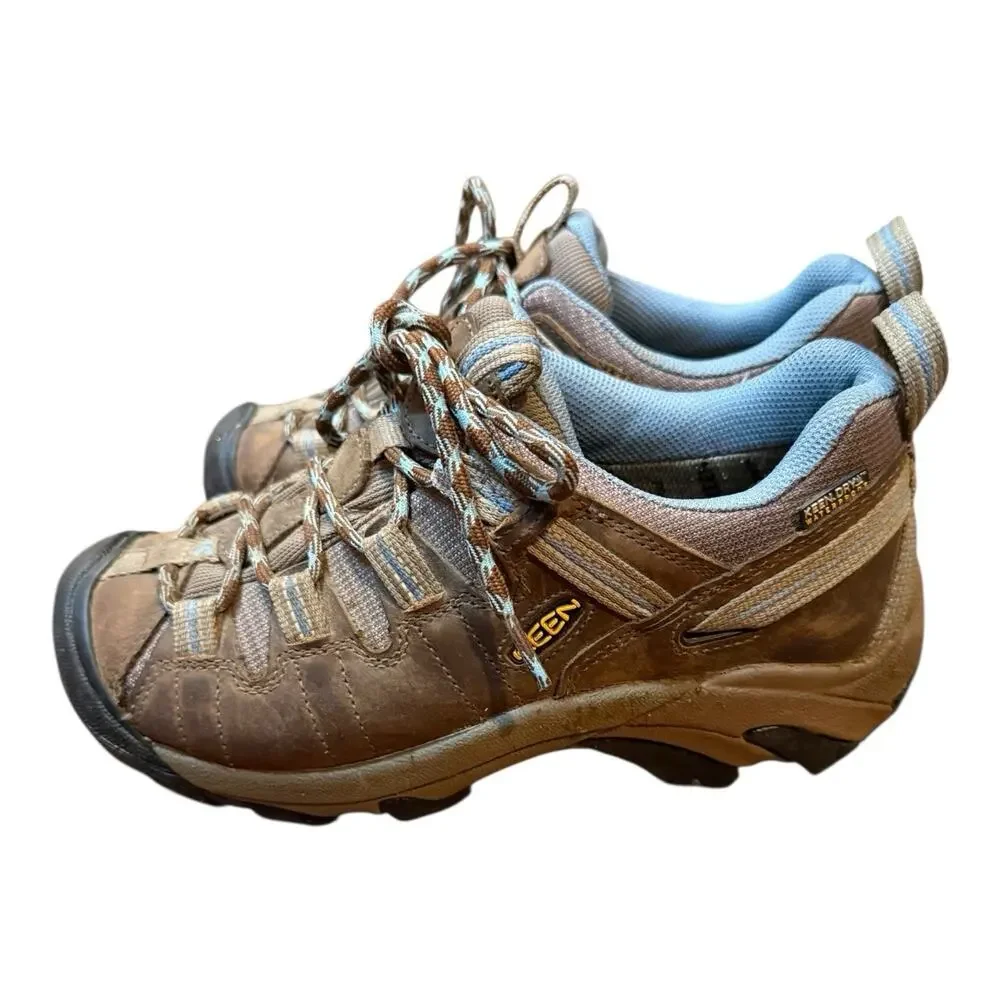 Keen Targhee‎ ll Hiking Shoes Womens 7.0 Low Dark Earth Dry Waterproof 1004085